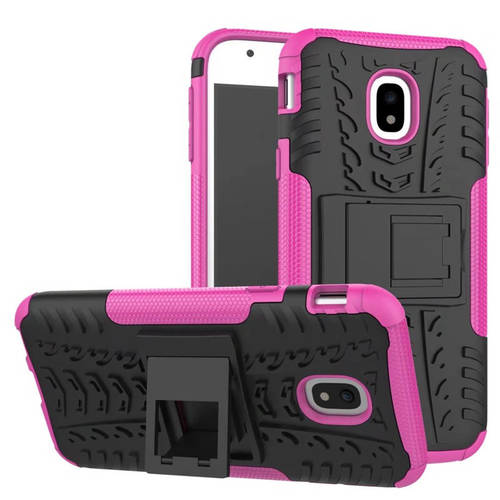 Hybrid Case 2teilig Outdoor Pink f�r Samsung Galaxy J3 J330F 2017