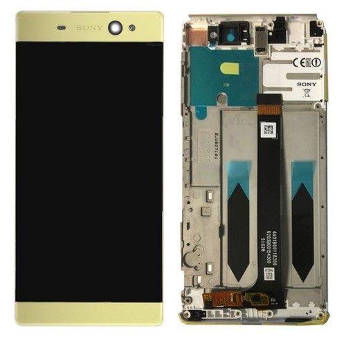 Sony Display LCD Komplett Einheit mit Rahmen f�r Xperia XA Ultra F3211 Gold Ersatzteil