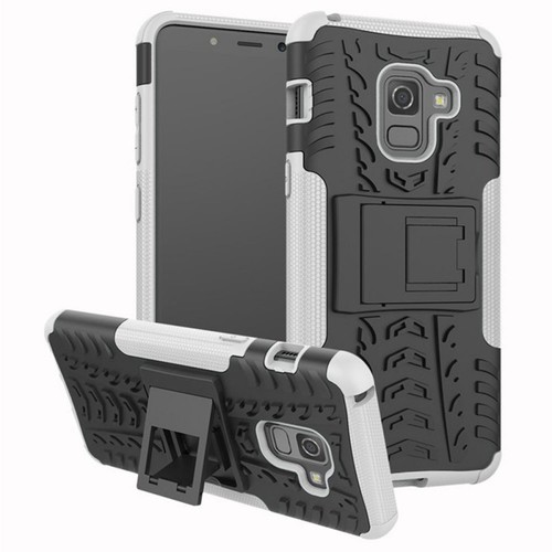 Hybrid Case 2teilig Outdoor Wei� Tasche H�lle f�r Samsung Galaxy A8 A530 2018