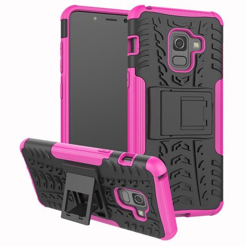 Hybrid Case 2teilig Outdoor Pink f�r Samsung Galaxy A8 A530F 2018