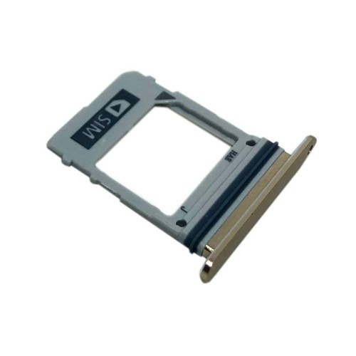 Samsung Galaxy A8 2018 A530F GH98-42704C Simkartenhalter Sim Tray Sim Schlitten Gold