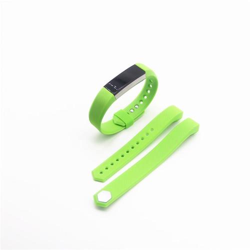 F�r Fitbit Alta HR Kunststoff / Silikon Armband f�r Frauen / Gr��e S Gr�n Uhr 