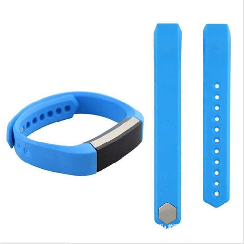 F�r Fitbit Alta HR Kunststoff / Silikon Armband f�r Frauen / Gr��e S Himmel Blau Uhr Neu
