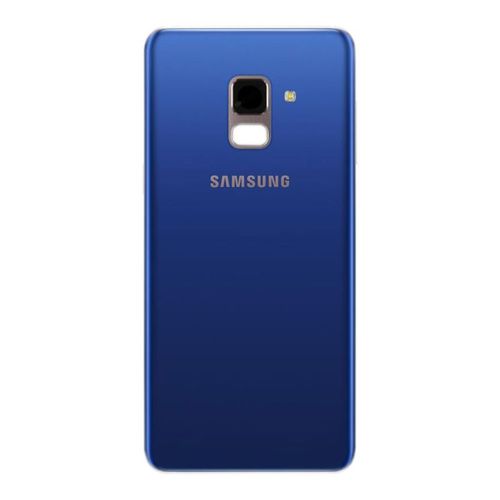 Samsung GH82-15551D Akkudeckel Deckel f�r Galaxy A8 A530F 2018 + Klebepad Blau