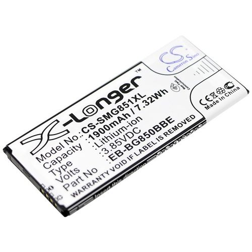 X-Longer Akku Batterie Battery f�r Samsung Galaxy Alpha ersetzt EB-BG850BBC Ersatzakku Accu