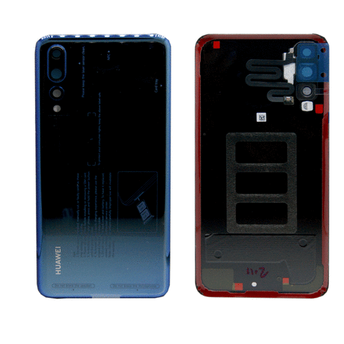 Huawei Akkudeckel Akku Deckel Batterie Cover Blau f�r P20 Pro / Dual/ 02351WRT Reparatur Neu