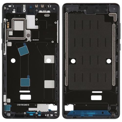 Geh�use Rahmen Mittelrahmen Deckel kompatibel f�r Xiaomi Mi MIX 2 Schwarz 