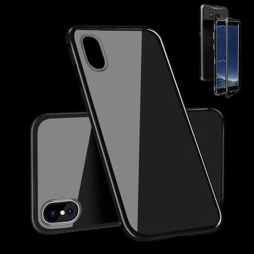 CoolGadget Handyhülle Metall Magnet Handy Case für Apple iPhone 12
