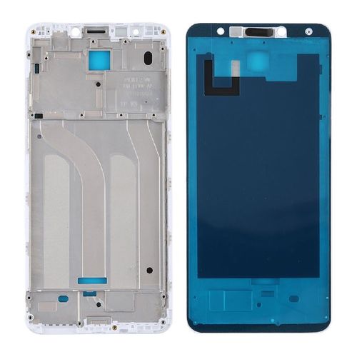 Geh�use Rahmen Mittelrahmen Deckel kompatibel f�r Xiaomi Redmi 5 Wei� Ersatzteil Reparatur Neu
