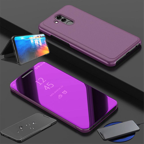 Clear View Spiegel Mirror Smartcover f�r Smartphones Schutzh�lle Cover Etui Tasche H�lle Neu Case 