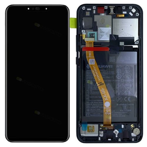 Huawei Display LCD Einheit + Rahmen f�r P Smart Plus Service Pack 02352BUE Schwarz / Black Neu