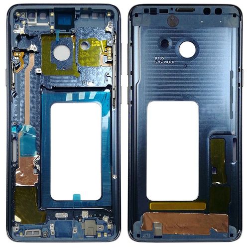 Mittelrahmen Rahmen Kamera Gehuse fr Samsung Galaxy S9 Plus G965 G965F Blau Neu