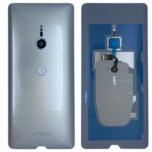 Sony Xperia XZ3 H8416 H9436 H9493 1316-4764 Akkudeckel Akku Deckel Batterie Cover Silber / Wei�