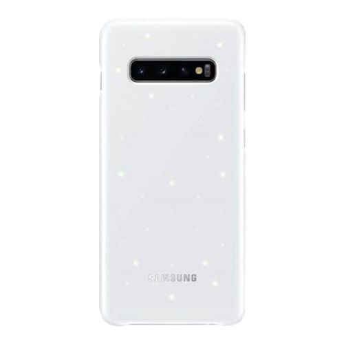 Samsung LED Cover Wei� f�r Samsung Galaxy S10 Plus G975F EF-KG975CWEGWW Tasche Etui Schutzh�lle