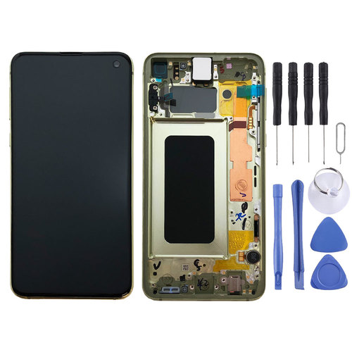 Samsung Display LCD Komplettset GH82-18852G Canary Yellow / Gelb fr Galaxy S10e 5.8 Zoll G970F