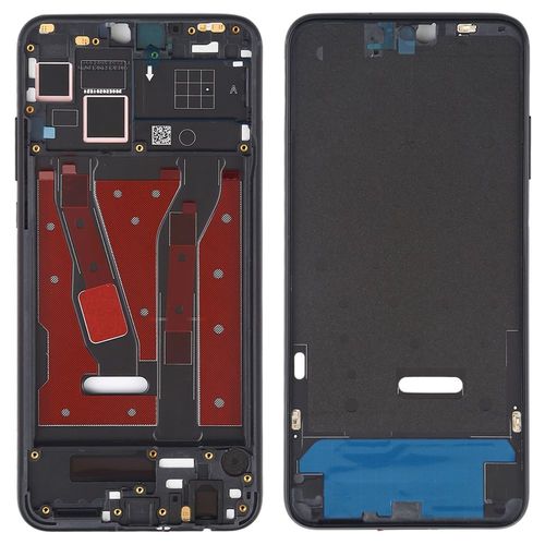 Mittelrahmen f�r Huawei Honor 8X Schwarz Front Housing LCD Geh�use Ersatzteil Zubeh�r