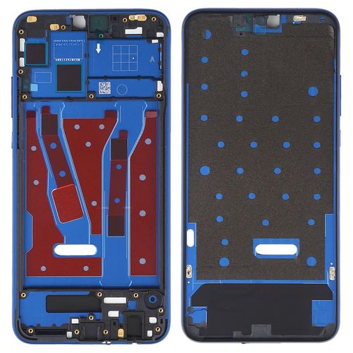 Mittelrahmen f�r Huawei Honor 8X Blau Front Housing LCD Geh�use Ersatzteil Zubeh�r