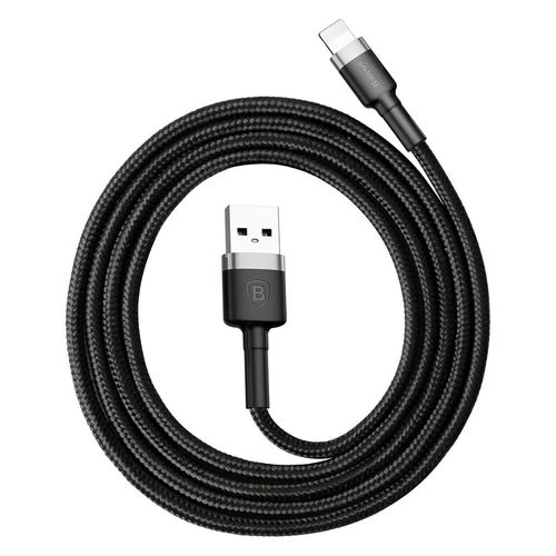 Baseus Ladekabel f�r Apple iPhone iPad iPod Schwarz USB Sync Cable 8Pin Datenkabel