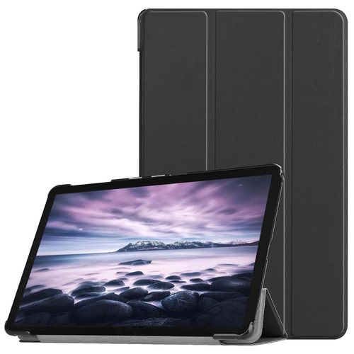 Premium Smartcover Schwarz Tasche Etuis Hlle fr Samsung Galaxy Tab A 10.1 2019