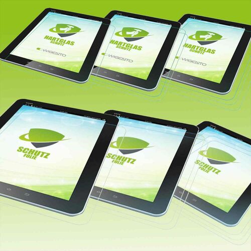 Tempered Echtglas Schutz Folie H9 und HD Displayschutzfolien fr Tablet Hlle