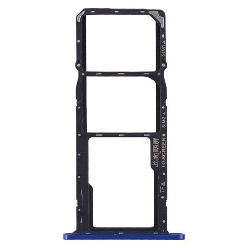 F�r Huawei Y5 2019 Card Tray Blau Schlitten Karten Halter Ersatzteil Reparatur