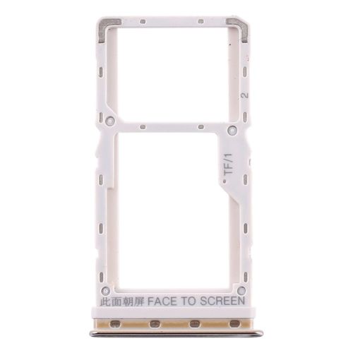 Sim Card Tray f�r Xiaomi Mi A3 Gold Karten Halter Schlitten Holder Ersatzteil Reparatur