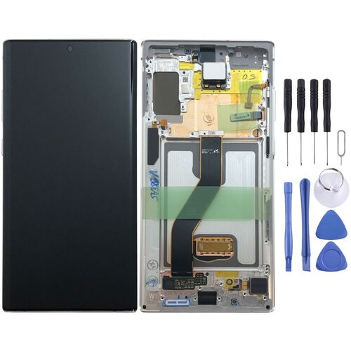 Samsung Display LCD Kompletteinheit f�r Galaxy Note 10+ N975F GH82-20838B / GH82-20900B Wei�