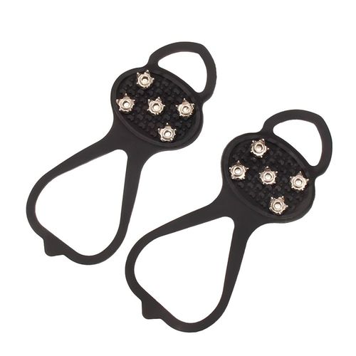 1 Paar Gummi Sohle Outdoor rutschfeste Schuhabdeckungen fr Eis Schnee Boden 