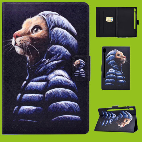 F�r Samsung und Apple Tablet Motiv Muster Tasche Kunst-Leder H�lle Etuis Cover 