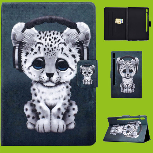 F�r Samsung Galaxy Tab A 10.5 T590 / T595 2018 Motiv 57 Tasche Kunst Leder H�lle Etuis