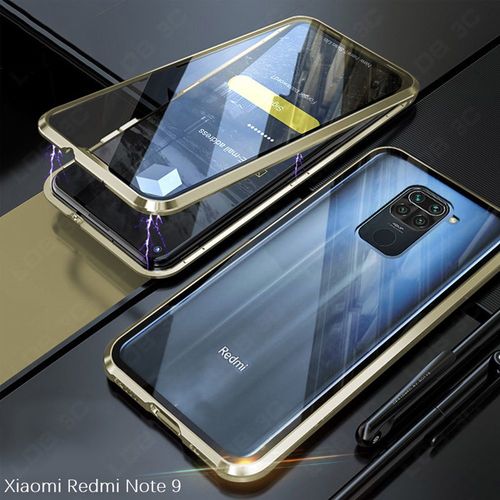 Beidseitiger 360 Grad Magnet / Glas Case Bumper f�r Smartphones Handy Tasche Case H�lle Cover New Style 