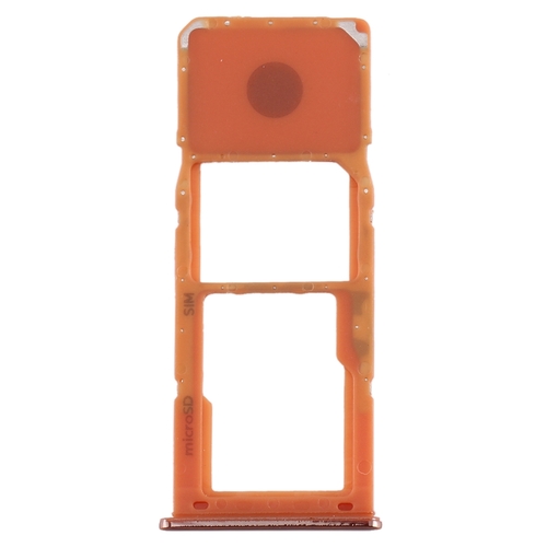 Sim Karten Halter f�r Samsung Galaxy A20 A30 A50 Orange Tray Micro SD