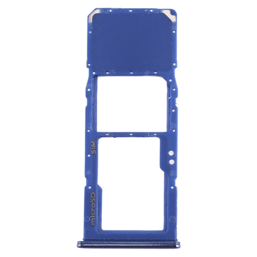 Sim Karten Halter f�r Samsung Galaxy A70 Blau Card Tray Micro SD Neu