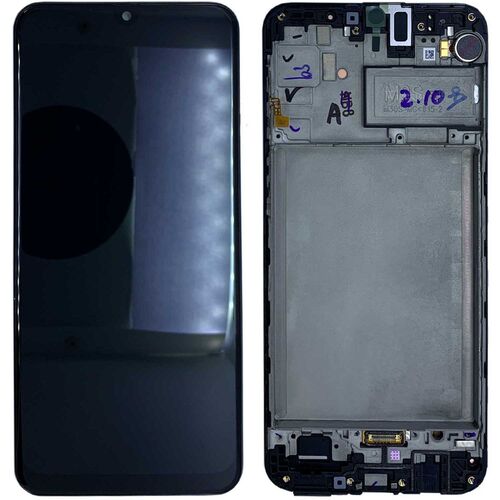 Samsung Display LCD Kompletteinheit fr Galaxy M30s M307F GH82-21265A Opal Schwarz