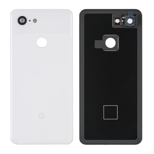 Google Akkudeckel f�r Pixel 3 G013A Wei� Clearly White Battery Cover Ersatzteil Backcover Deckel Batterie