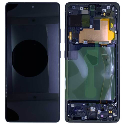 Samsung Display LCD Kompletteinheit f�r Galaxy S10 Lite G770F GH82-21672A Schwarz