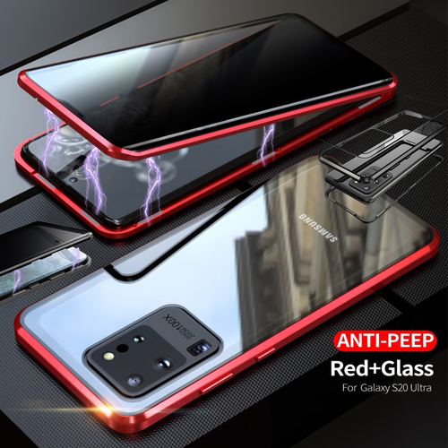 Magnet / Glas Case Bumper Privacy Mirror f�r viele Smartphone Modelle Tasche Case H�lle Cover New Style 