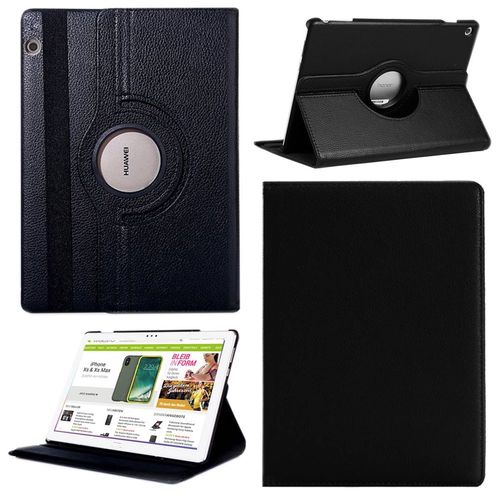 F�r Apple iPad Air 13 2024 / Pro 12.9 2020 360 Grad H�lle Cover Tasche Schwarz Kunst Leder Case Neu