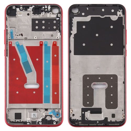 Mittelrahmen f�r Huawei P40 Lite E Rot Middle Frame Rahmen Geh�use Zubeh�r Ersatzteil