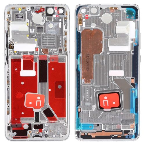 Mittelrahmen f�r Huawei P40 Pro Silber Middle Frame Rahmen Geh�use Zubeh�r Ersatzteil