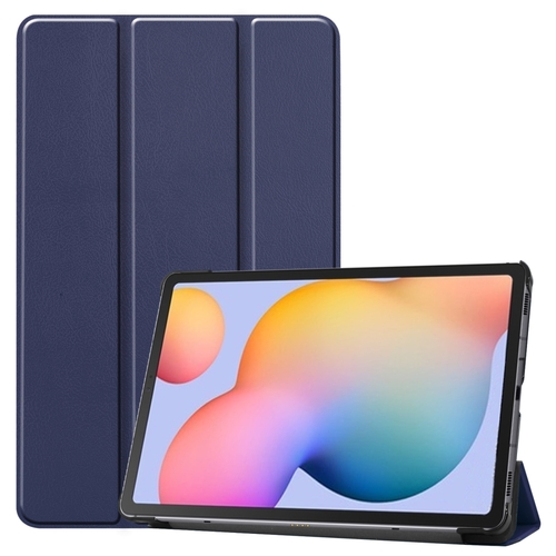 Premium Smartcover Blau Tasche Etuis H�lle f�r Samsung Galaxy Tab S6 Lite und 2022