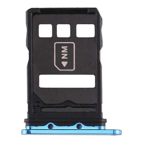 F�r Huawei P40 Sim Card Tray Blau Schlitten Karten Halter Ersatzteil Reparatur