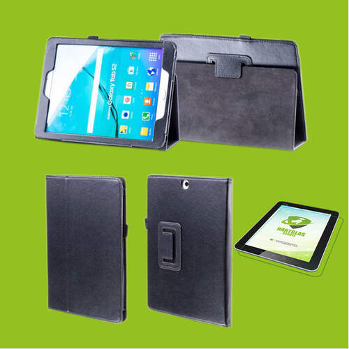 F�r Samsung Galaxy Tab S6 Lite 2020 2022 2024 Schwarz Tasche + H9 Glas