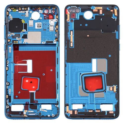 Mittelrahmen f�r Huawei P40 Blau Middle Frame Rahmen Geh�use Zubeh�r Ersatzteil