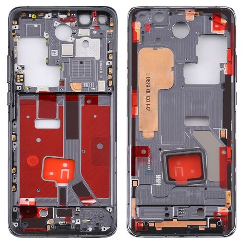 Mittelrahmen f�r Huawei P40 Pro Schwarz Middle Frame Rahmen Geh�use Zubeh�r Ersatzteil