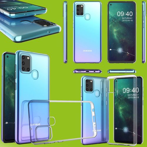 F�r Samsung Galaxy M31 M315F Silikoncase TPU Schutz Transparent Tasche H�lle Cover Etui Zubeh�r Neu