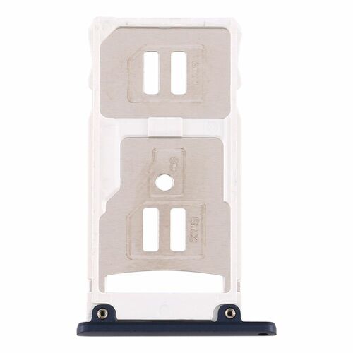 SIM Karten / SD Karten Halter Schwarz f�r ASUS Zenfone 3 Zoom Ersatzteil 