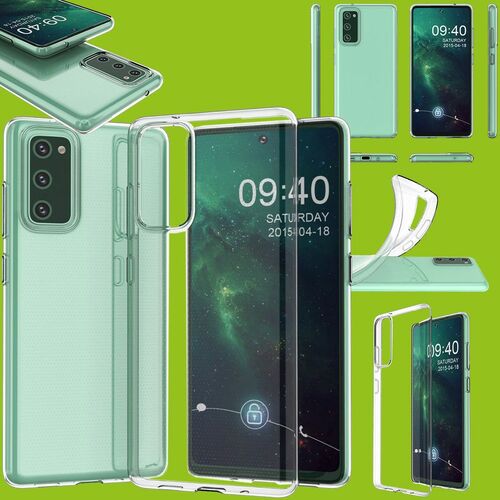 F�r Samsung Galaxy S20 FE Fan Edition G780F G781B Silikoncase TPU Schutz Transparent Tasche H�lle Cover Etui