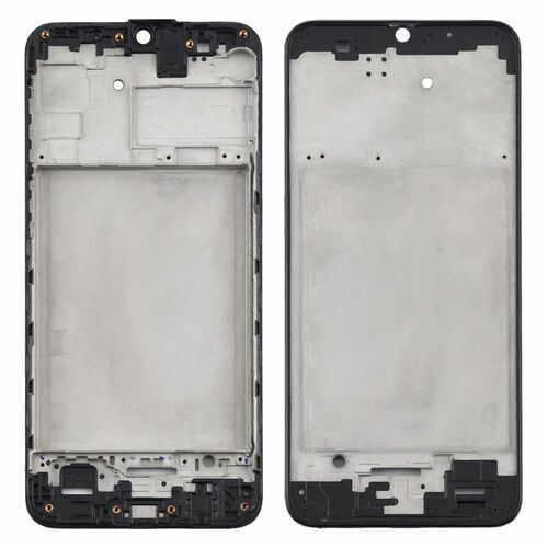 Front Housing f�r Samsung Galaxy M31 Schwarz LCD Rahmen Geh�use Ersatz