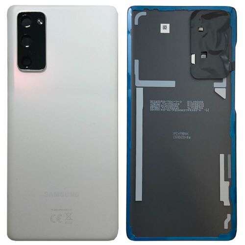 Samsung Akkudeckel f�r Galaxy S20 FE GH82-24263B Cloud White / Wei�